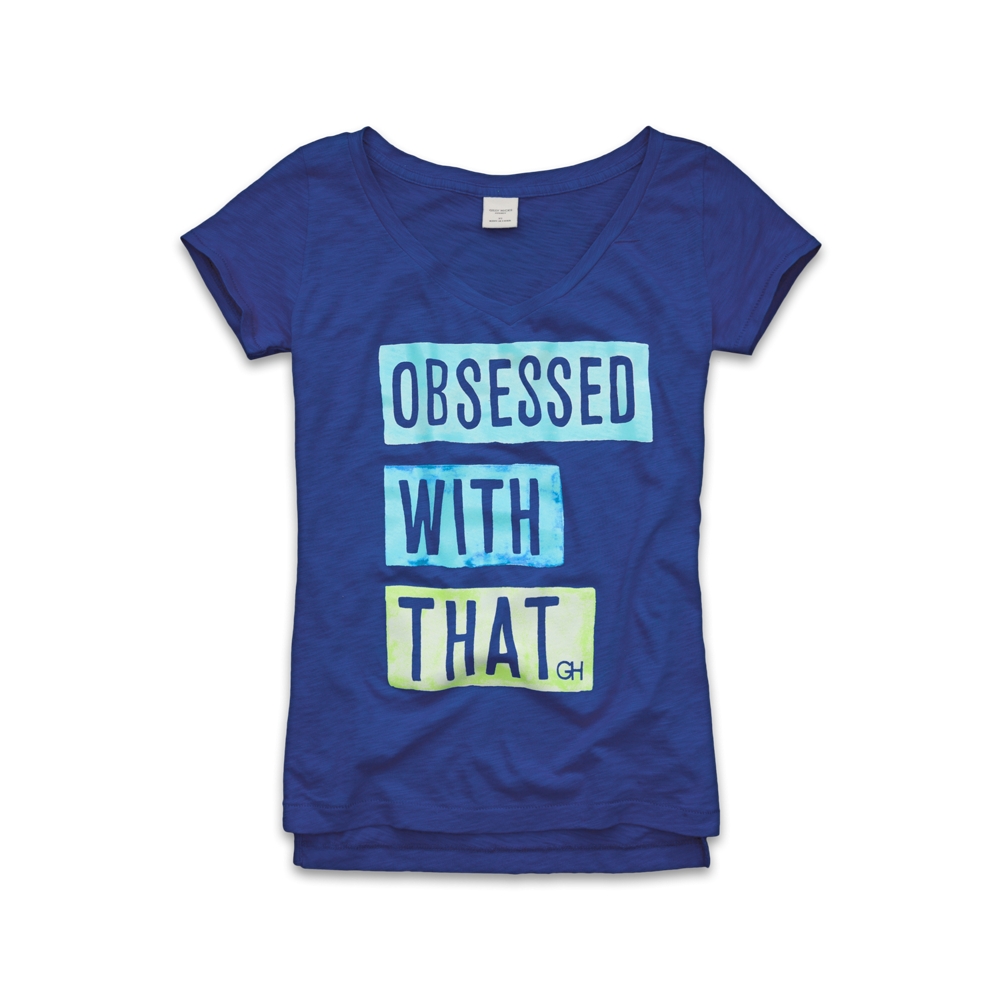Womens Cheeky Statement Graphic Tee
