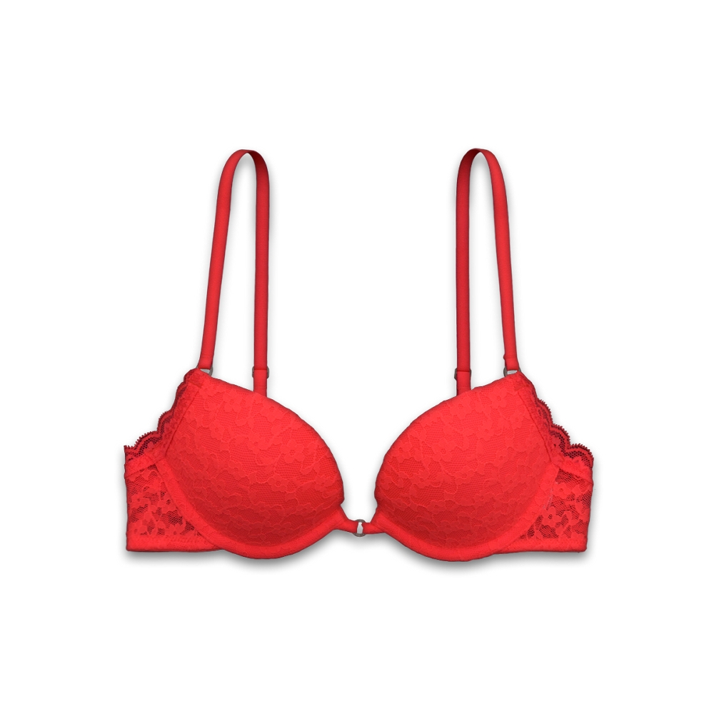Perfect Push 'Em Up Lace Plunge Bra