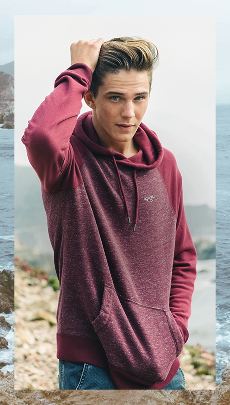 Guys Hoodies & Sweatshirts Tops | HollisterCo.com