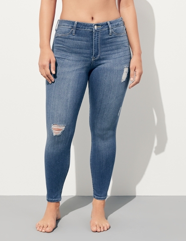 ultra high rise jean leggings hollister