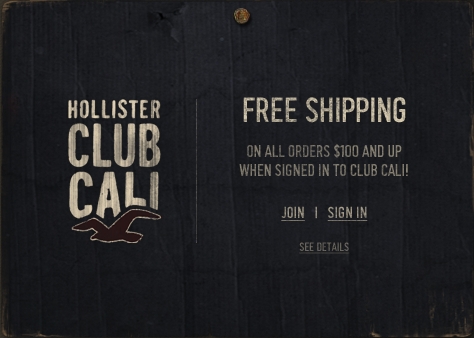 Free shipping on all orders $100 & up when signed in!