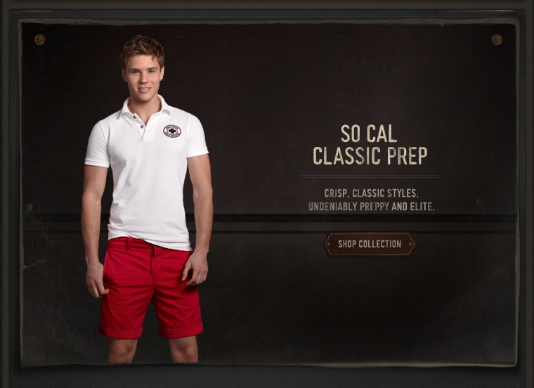 Hollister SoCal Classic Prep Collection.