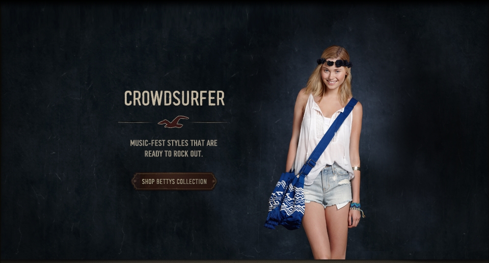 Shop the Holister Co. Crowdsurfer collection!