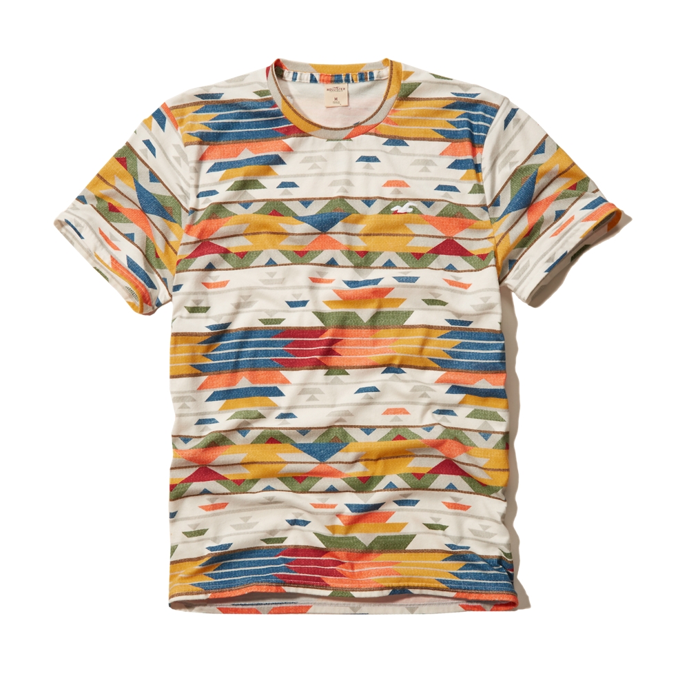 patterned t shirts uk