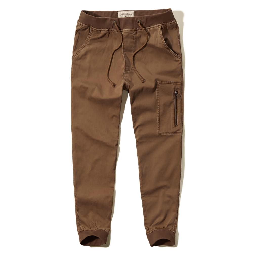 Hollister Twill Jogger Pants