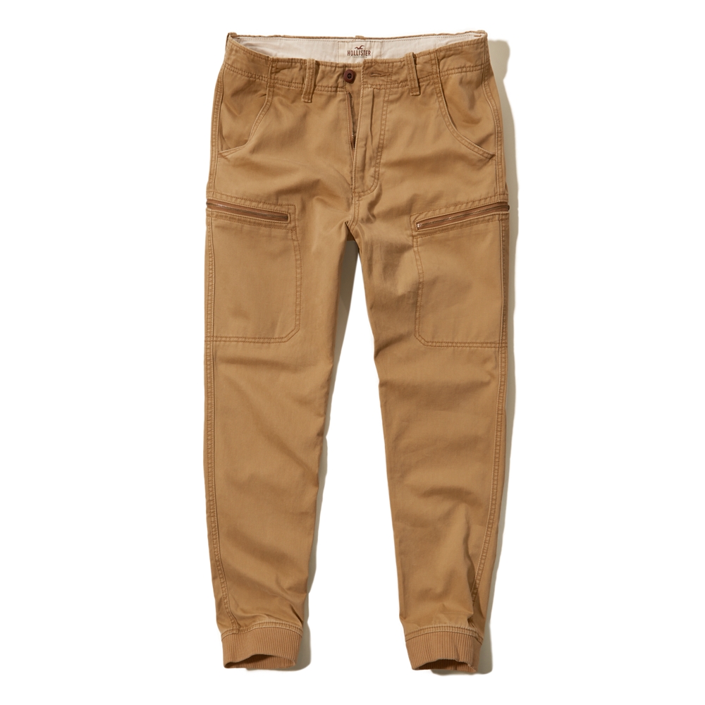 Hollister Cargo Twill Jogger Pants