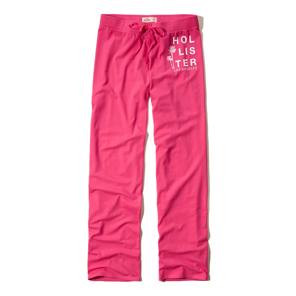 hollister pink sweatpants