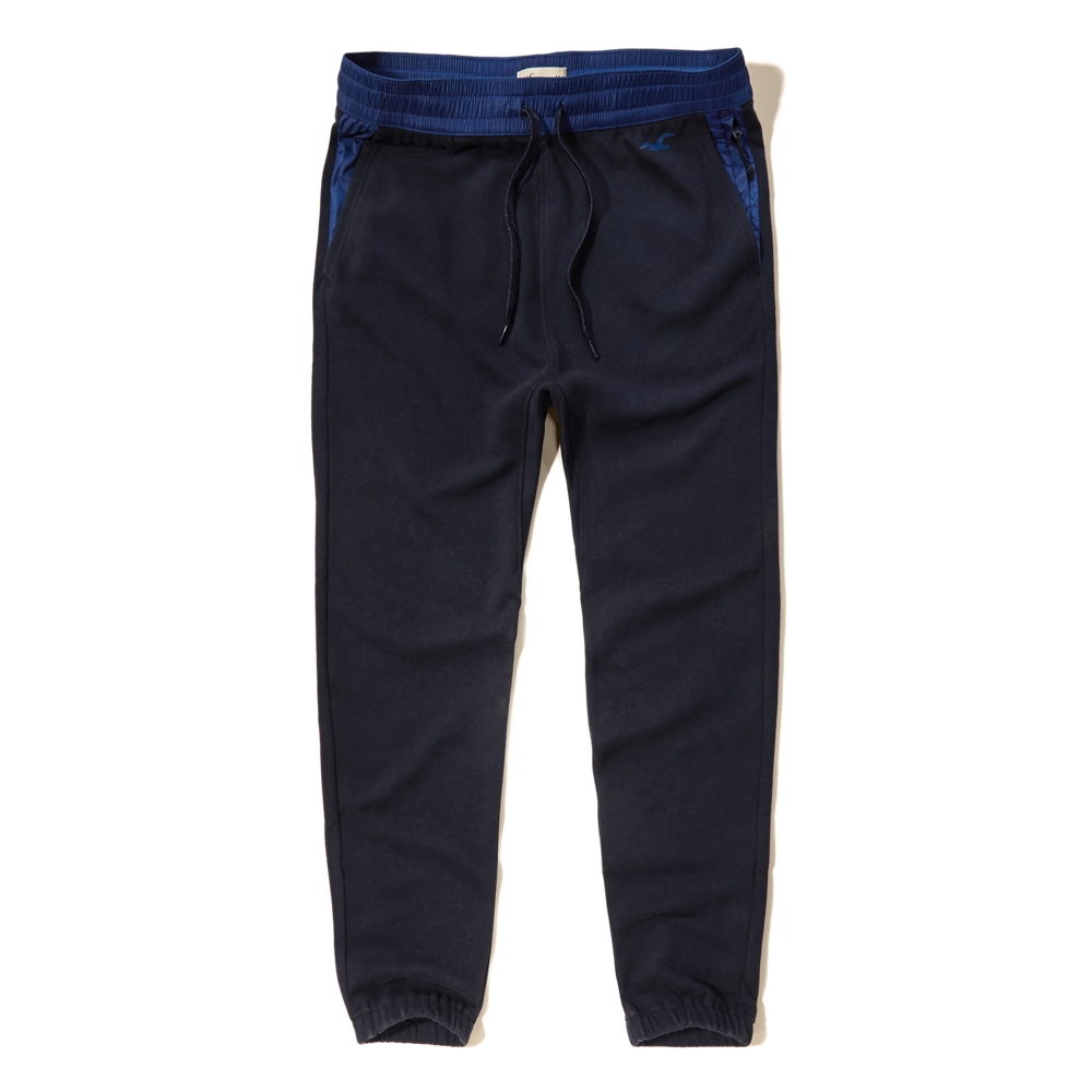 Hollister Graphic Fleece Jogger Pants
