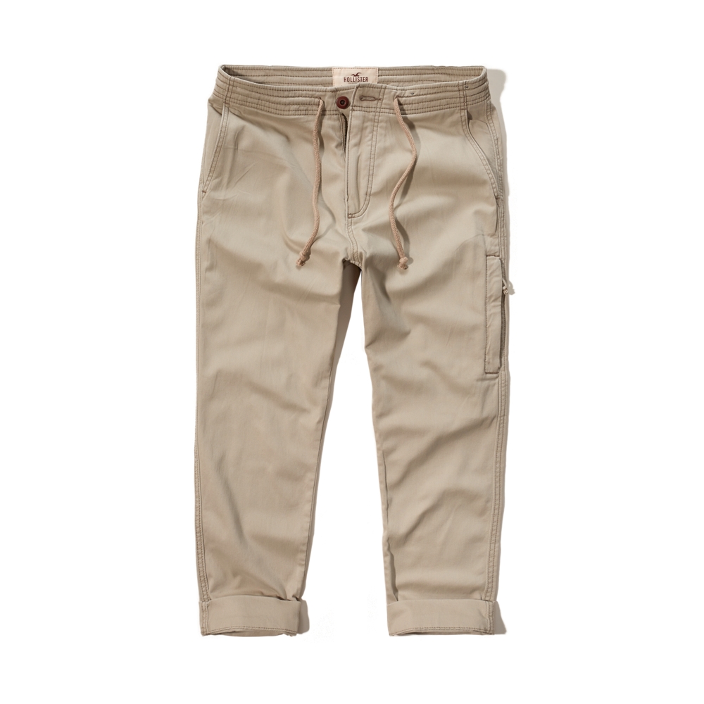Hollister Colorblock Twill Jogger Pants