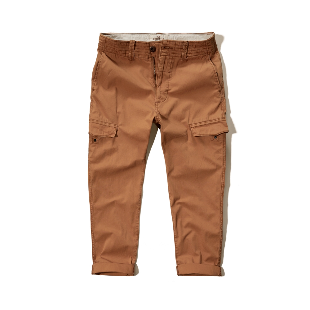 hollister cargo pants mens