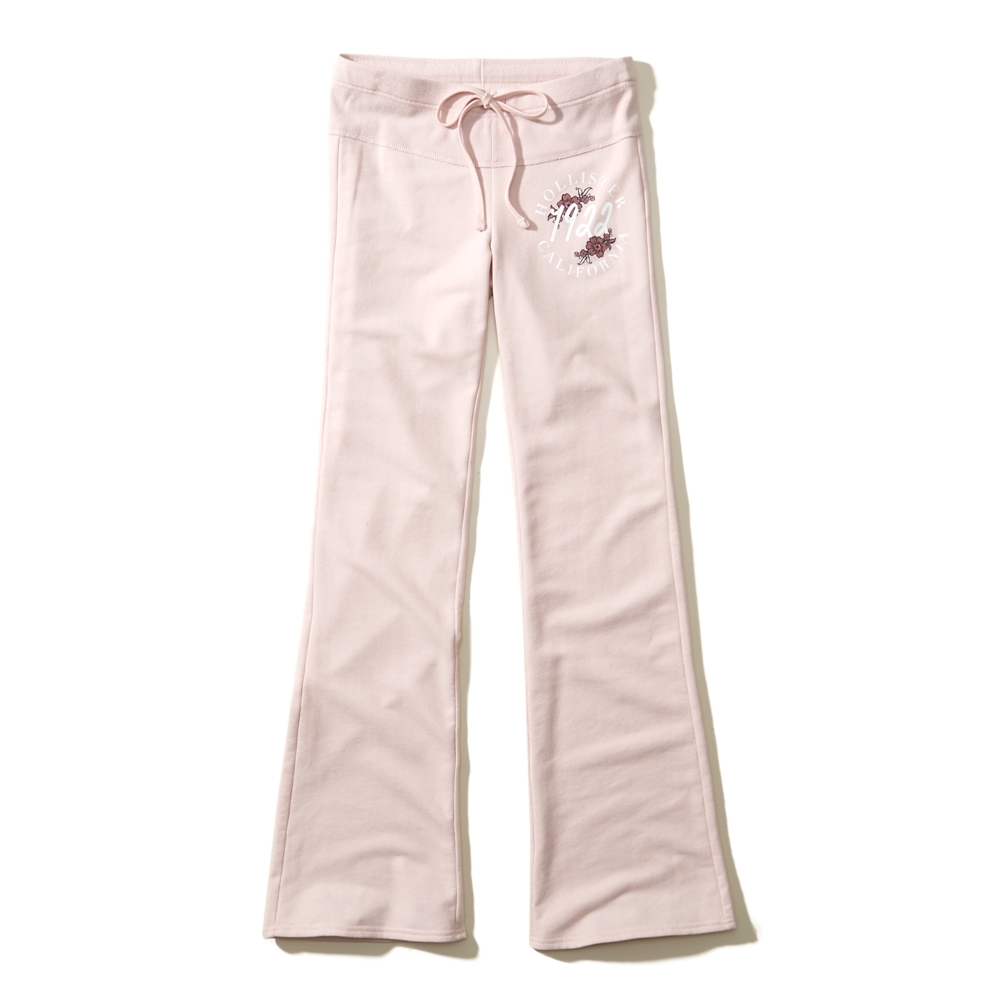 hollister pink sweatpants