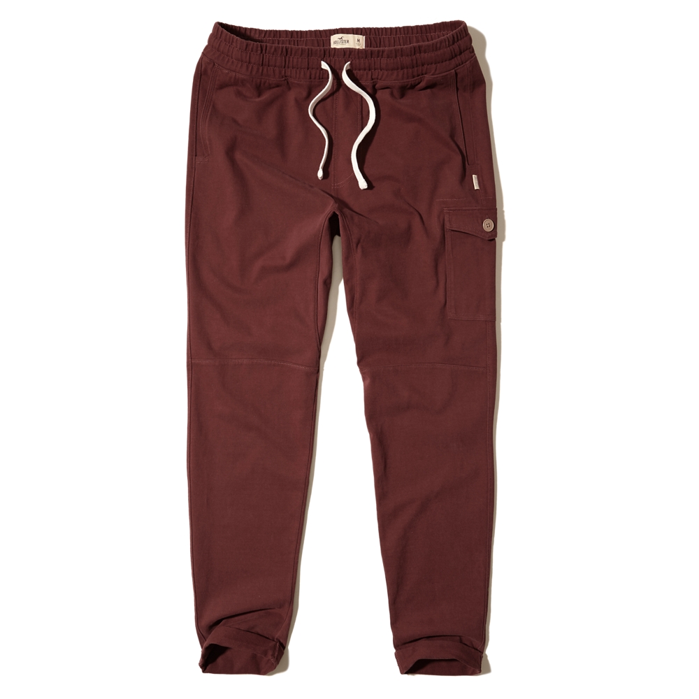 hollister utility joggers