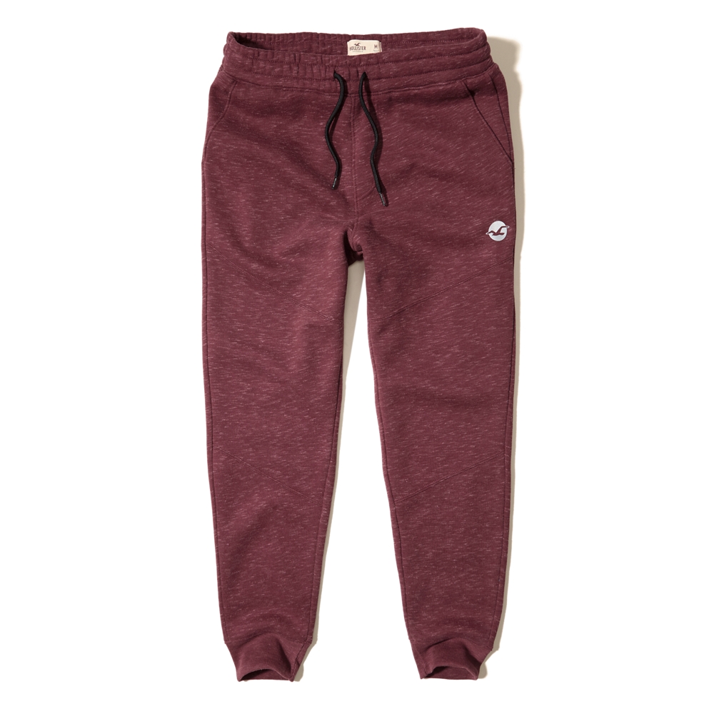 hollister fluffy joggers