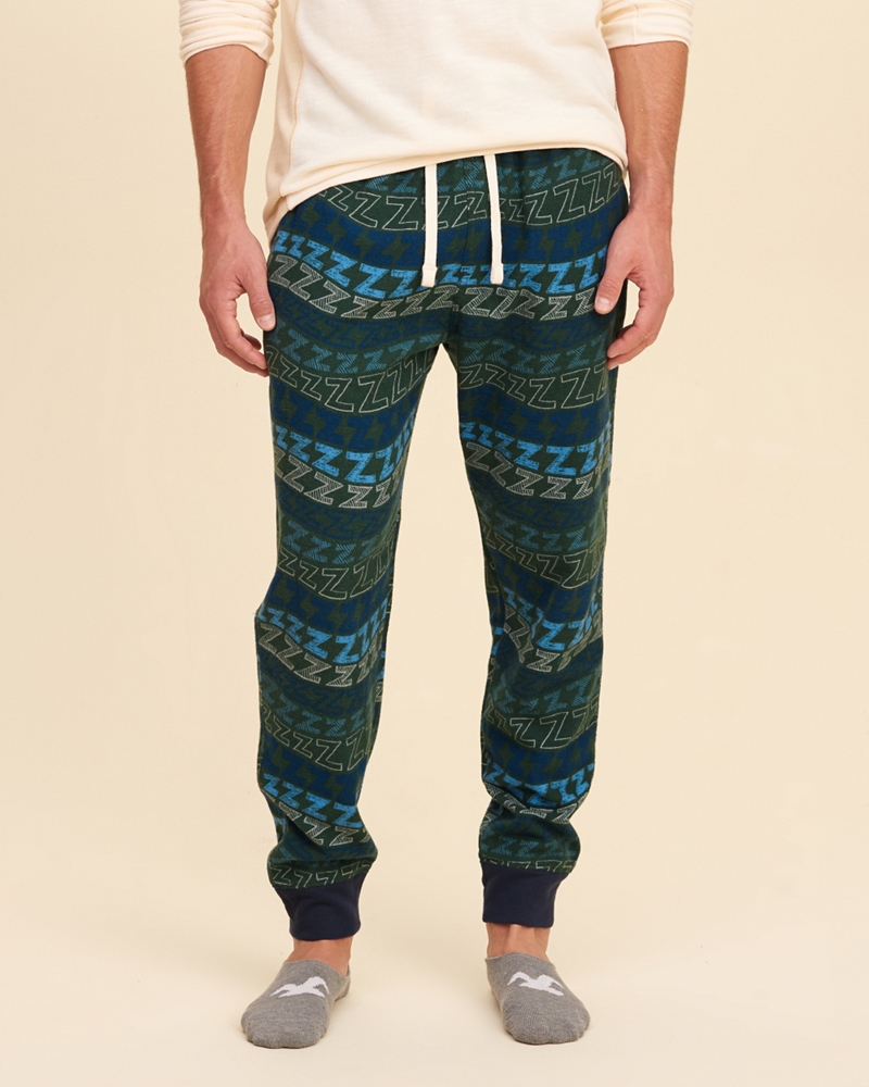 flannel sleep jogger pants