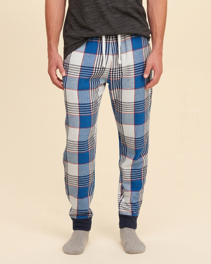 flannel sleep jogger pants