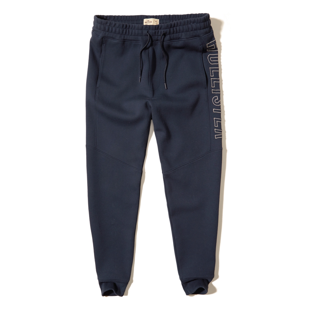 hollister high rise dad joggers