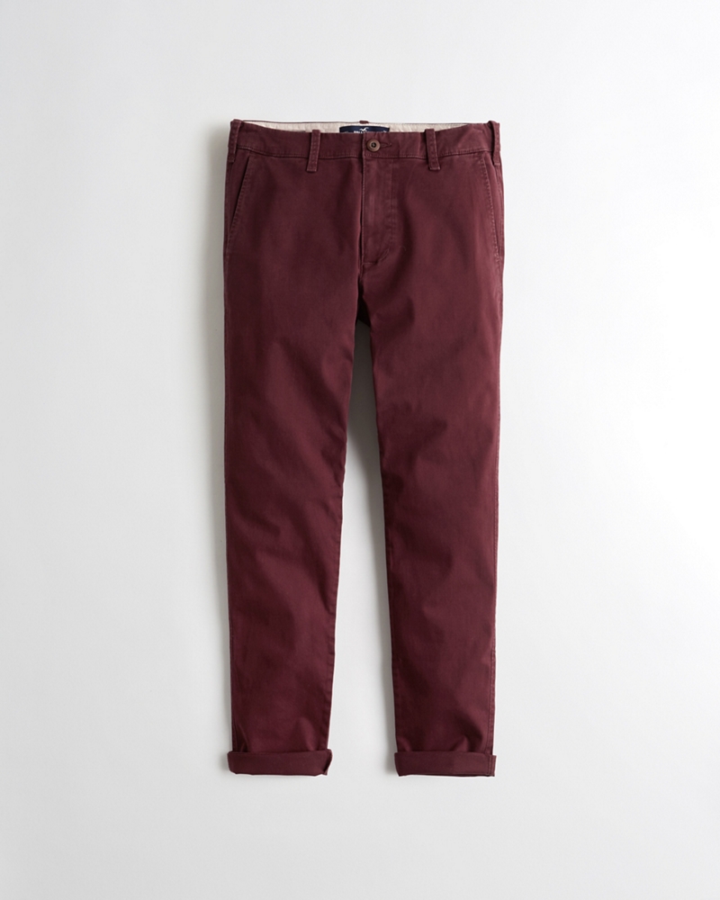 hollister super skinny chino advanced stretch