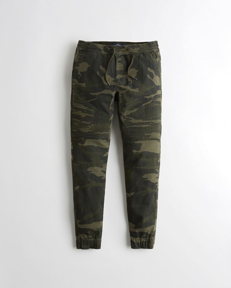 plus size twill joggers