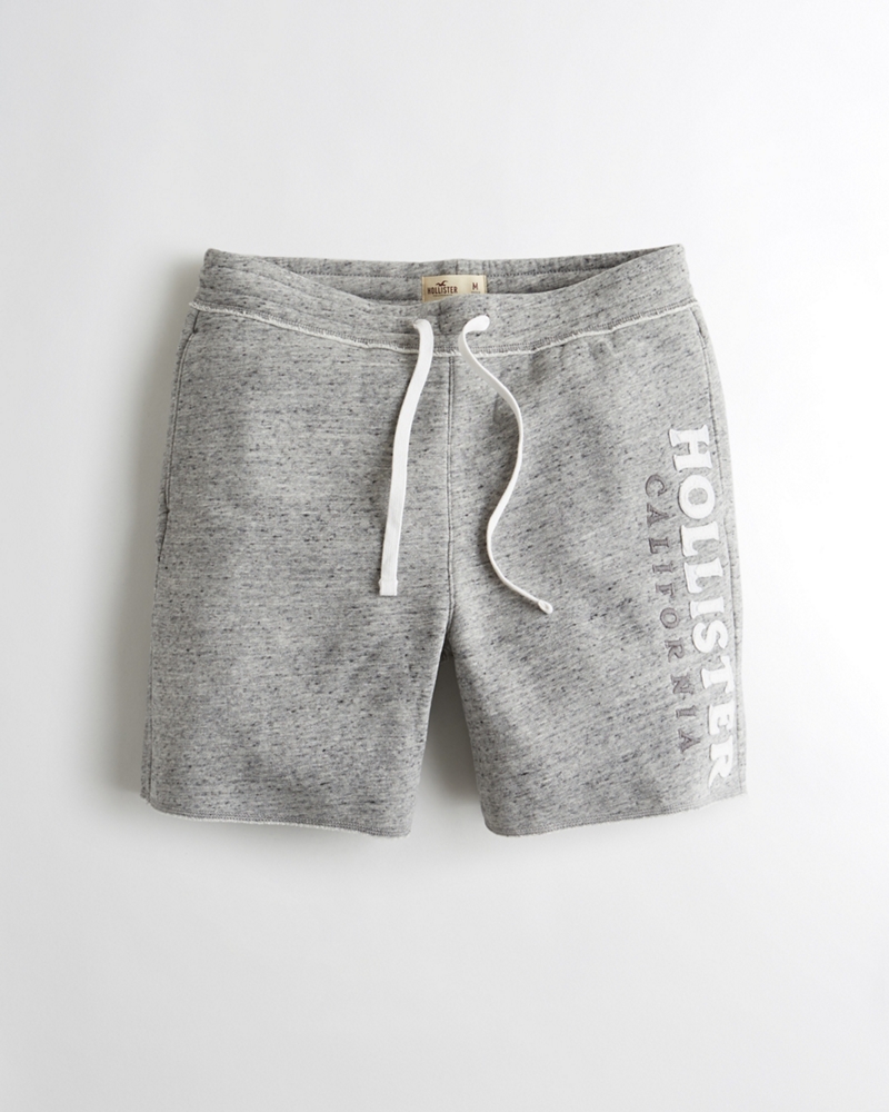 fleece shorts hollister