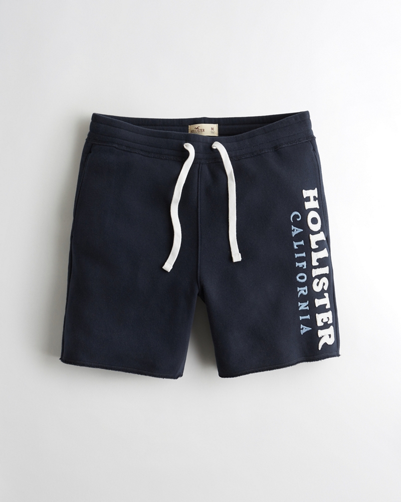 fleece shorts hollister