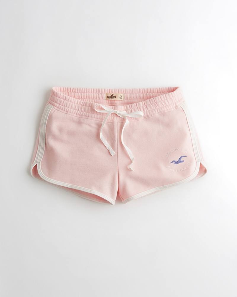 fleece shorts hollister
