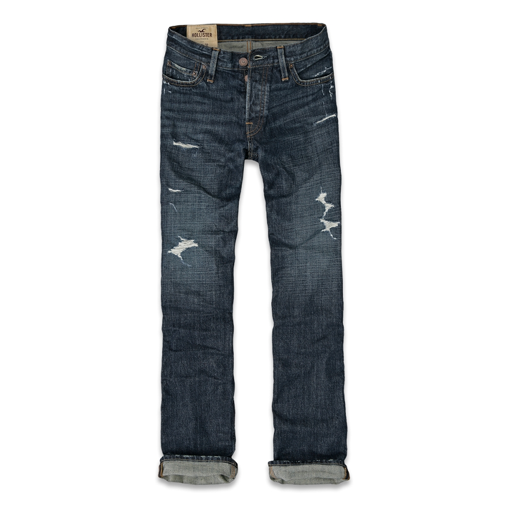 Boys Hollister Classic Straight Jeans