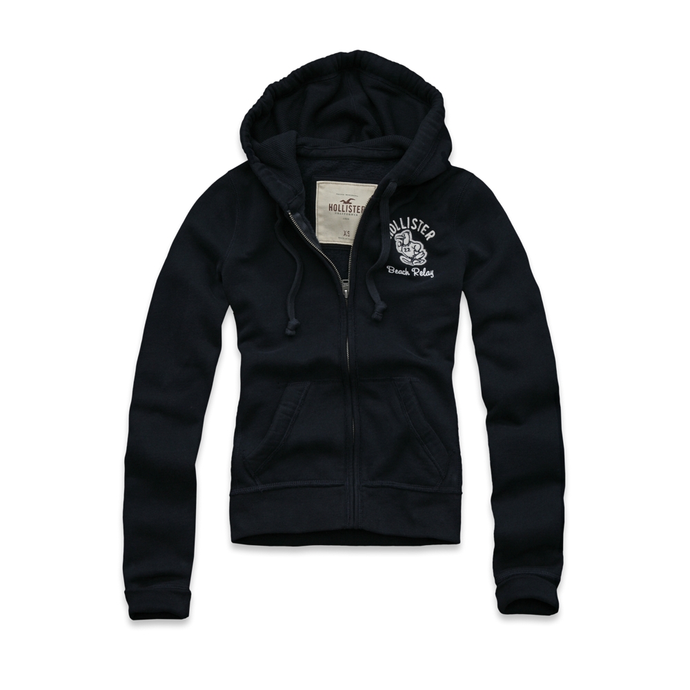 Girls Ocean Beach Hoodie