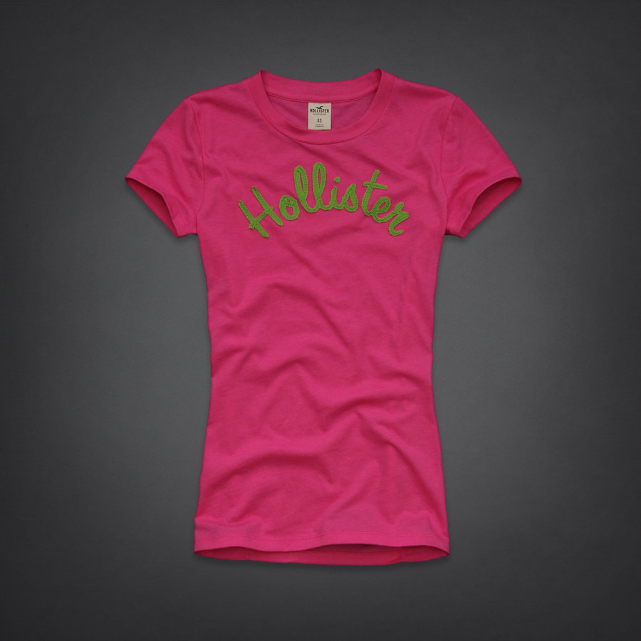 2012 NEW Hollister by Abercrombie womens Scripps Park Graphic Tee T 