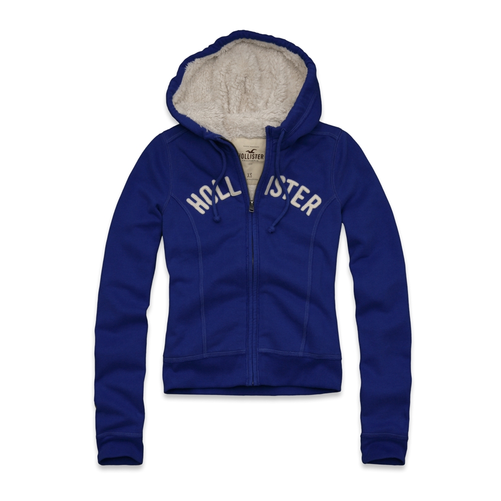 Girls White Point Hoodie