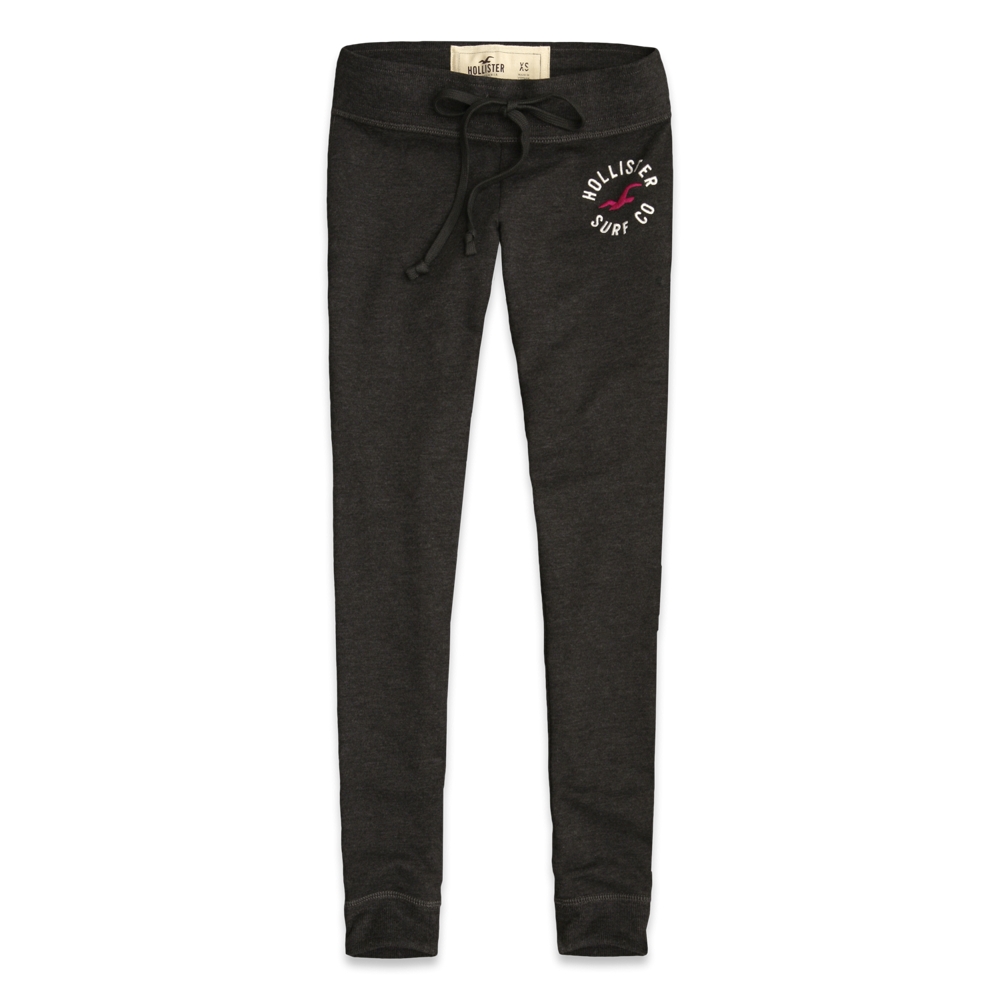black skinny sweatpants womens