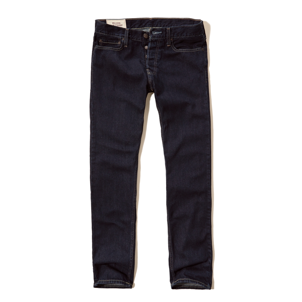 Guys Hollister Slim Straight Jeans