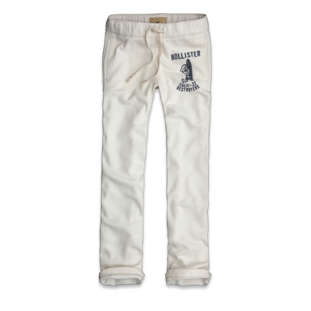 Boys Hollister Slim Straight Sweatpants