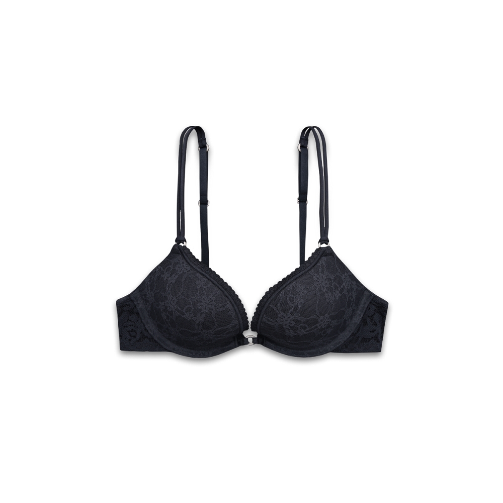 Girls Perfect Push 'Em Up Lace Plunge