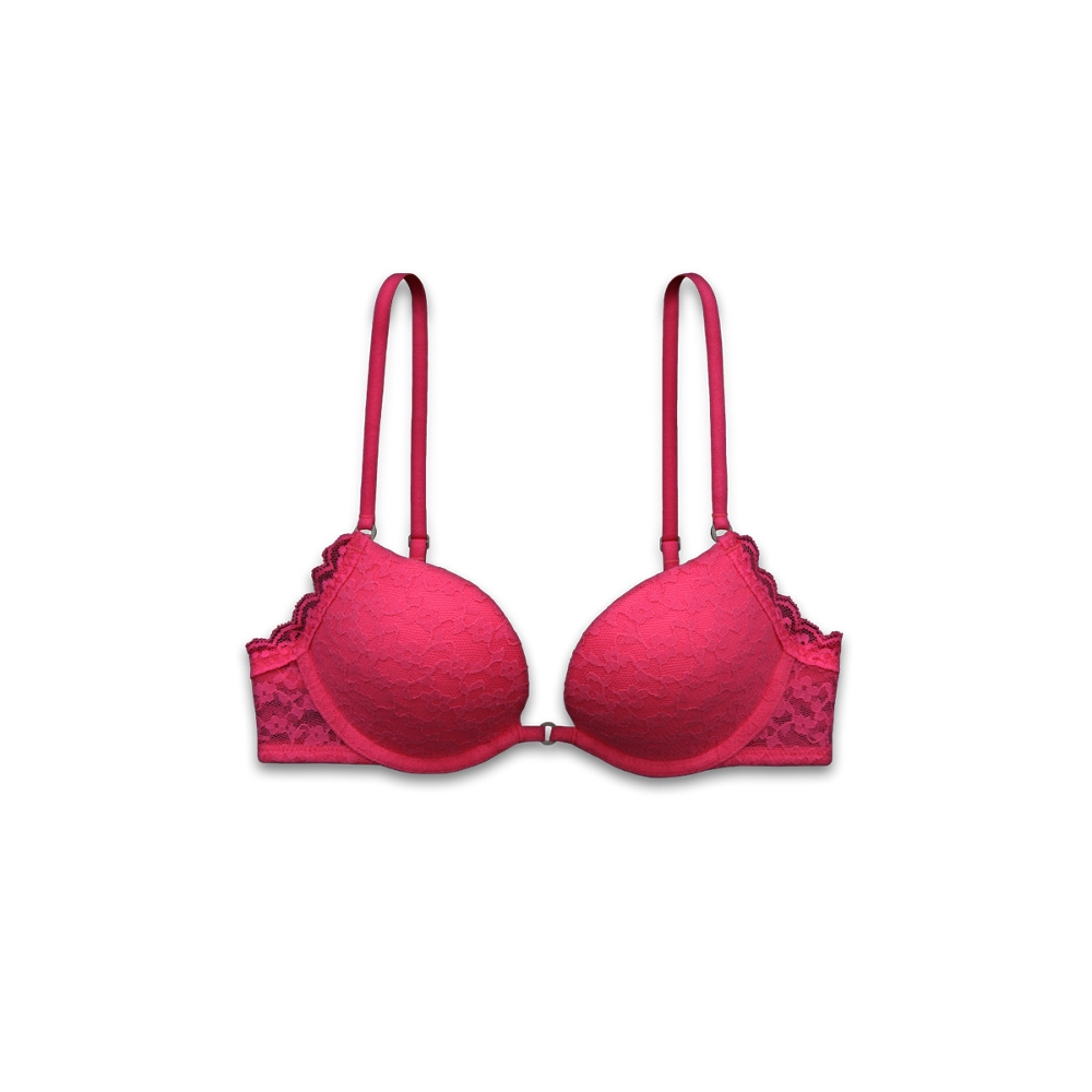 Girls Perfect Push 'Em Up Lace Plunge