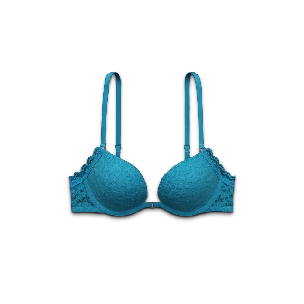 Girls Perfect Push 'Em Up Lace Plunge