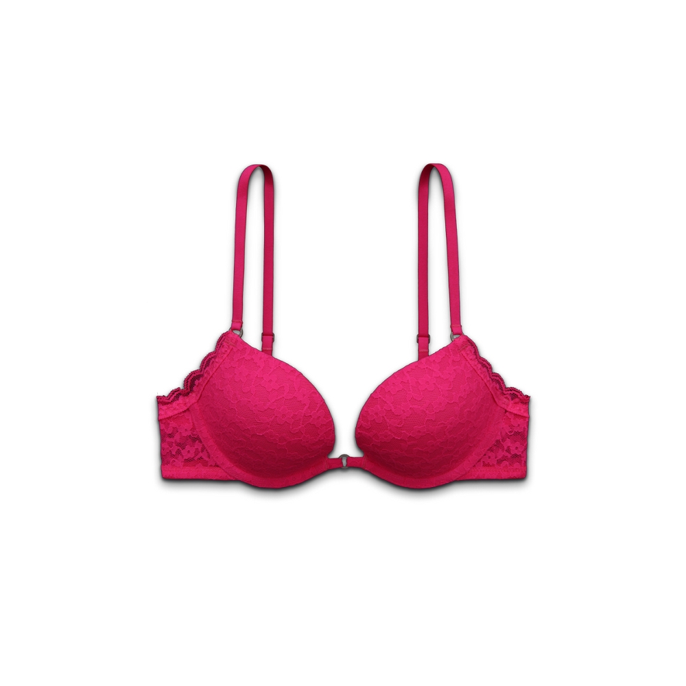 Girls Perfect Push 'Em Up Lace Plunge