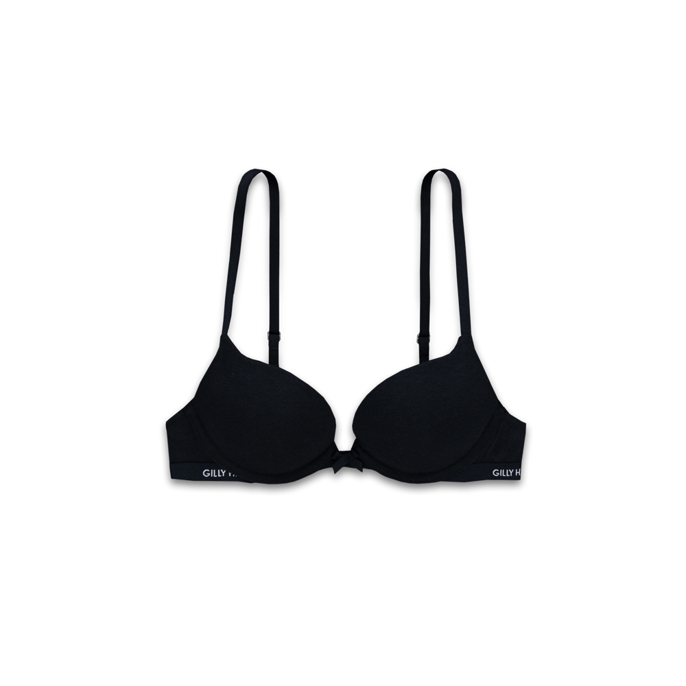 Girls Perfect Push 'Em Up Cotton Plunge Bra