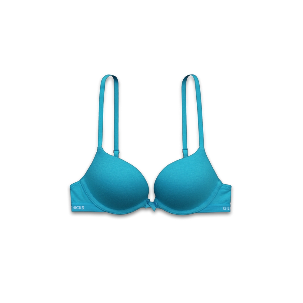 Girls Perfect Push 'Em Up Cotton Plunge Bra