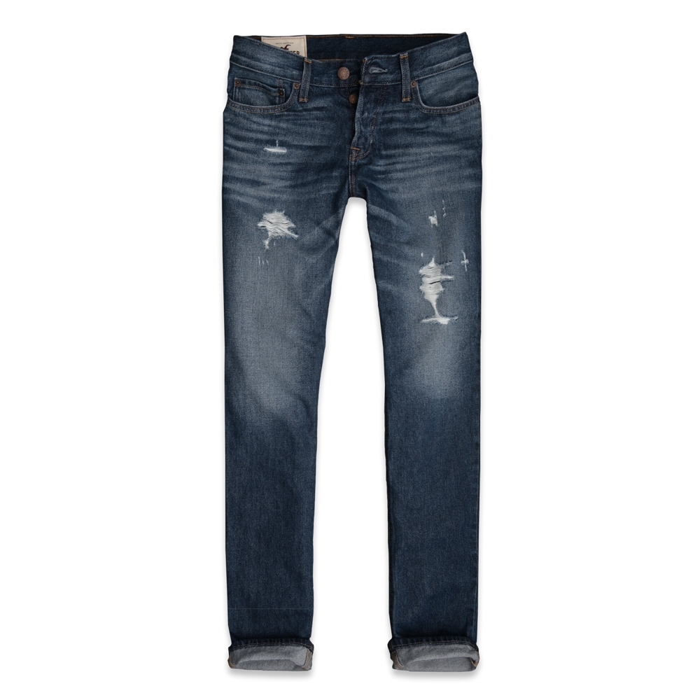 Boys Hollister Slim Straight Jeans