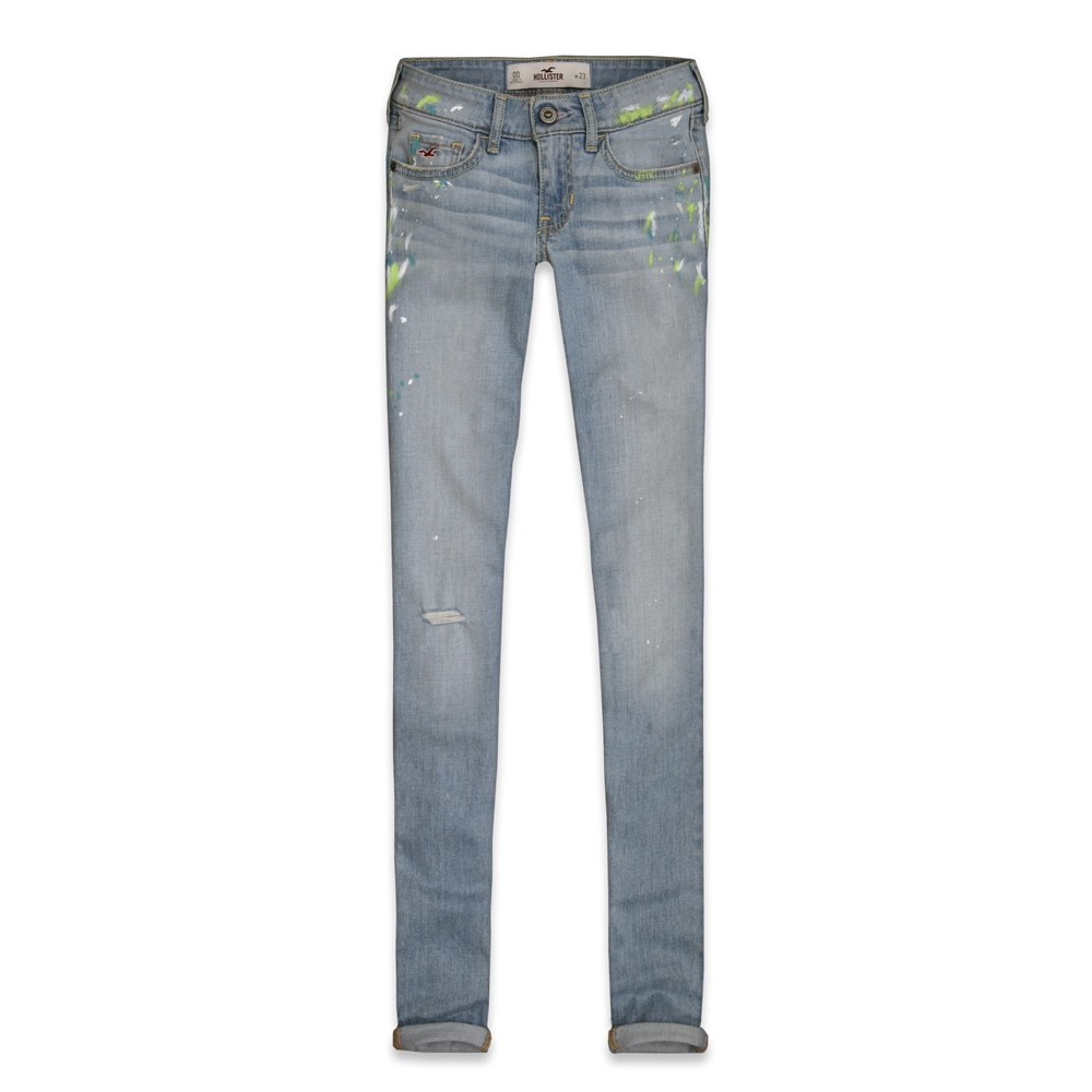 Girls Hollister Super Skinny Jeans