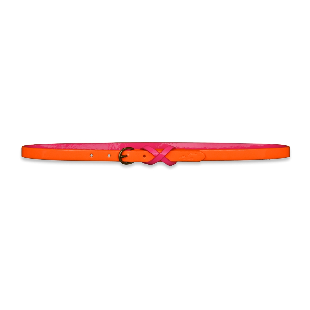 Girls Bright Skinny Belt