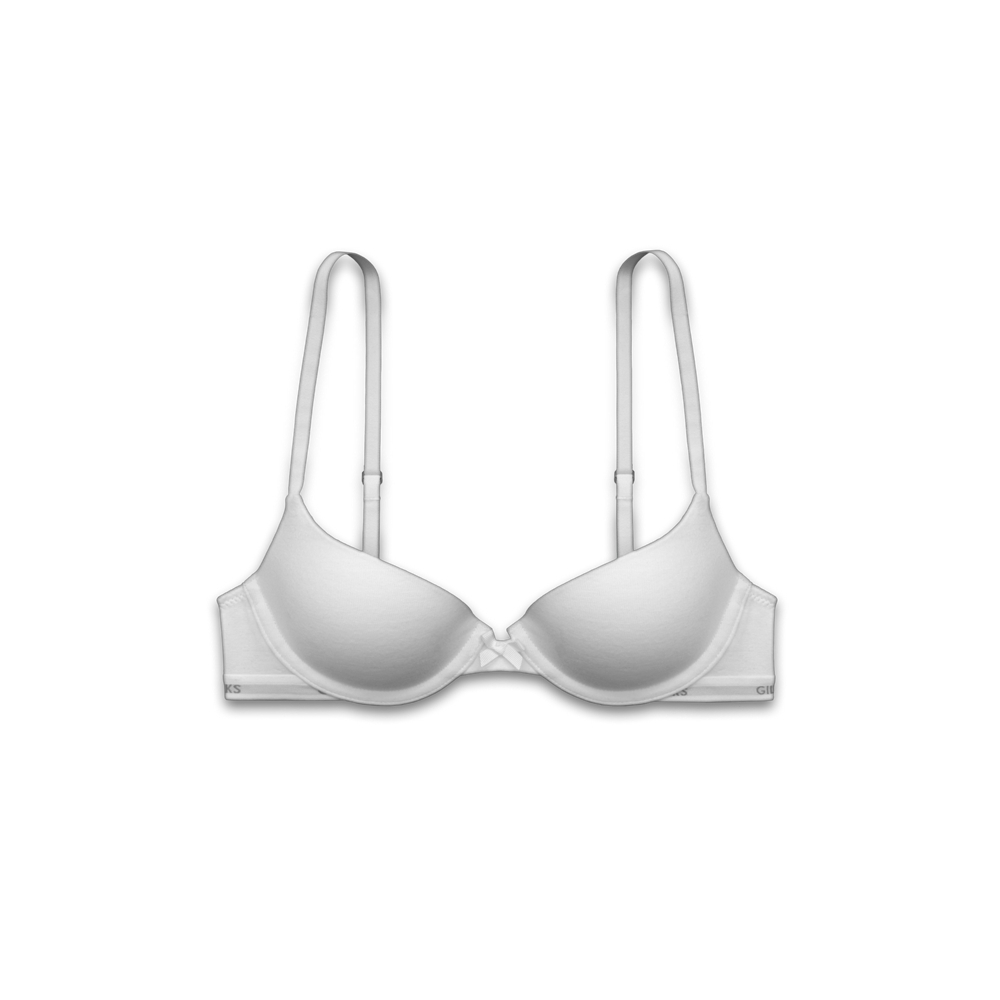 Girls Lightly Lined Cotton Demi Bra