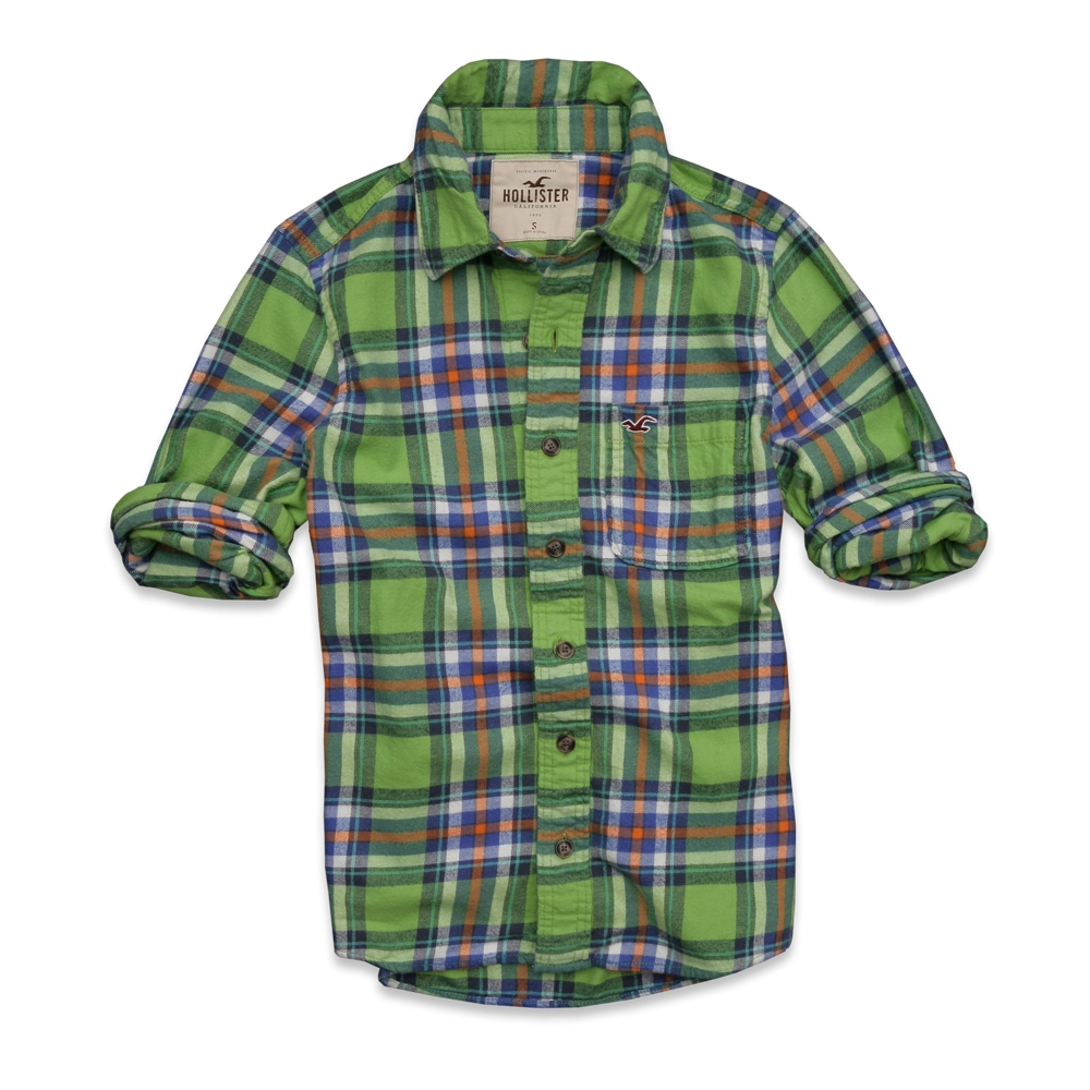 Boys Clobberstones Flannel Shirt