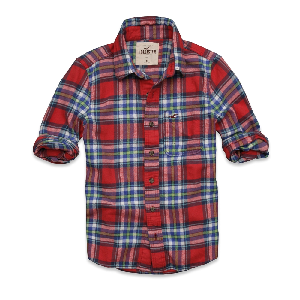 Boys Clobberstones Flannel Shirt