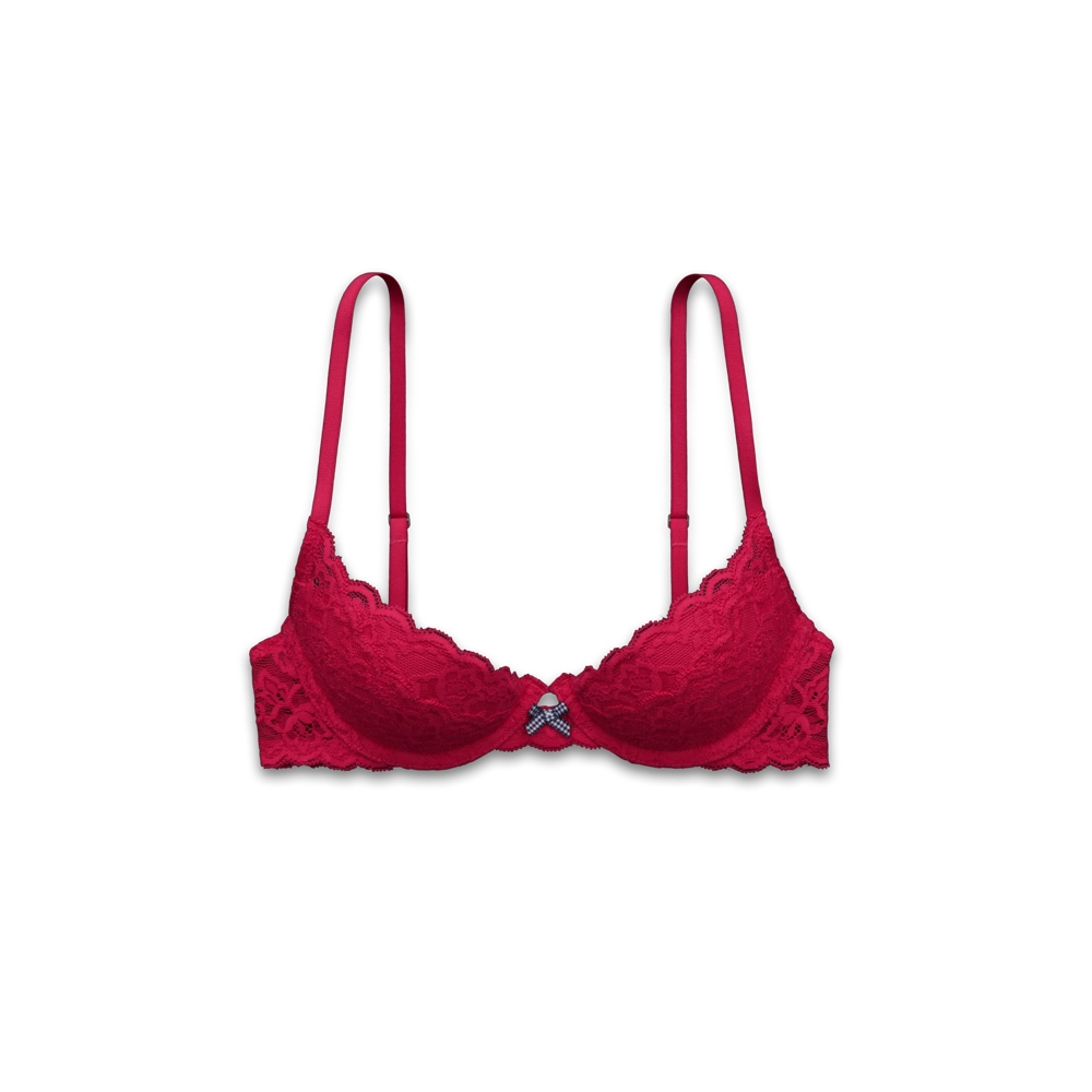 Girls Perfect Push 'Em Up Lace Balconet Bra
