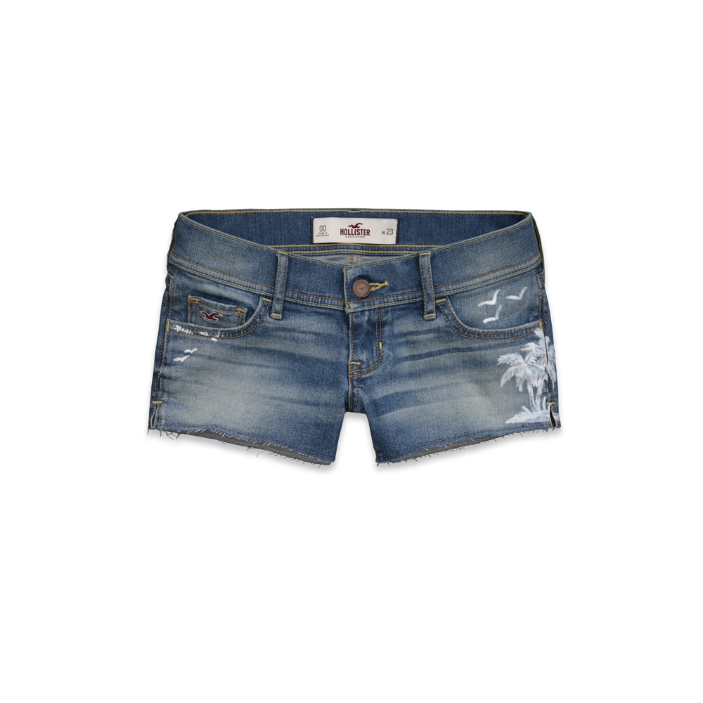 Girls Hollister Low Rise Short-Shorts