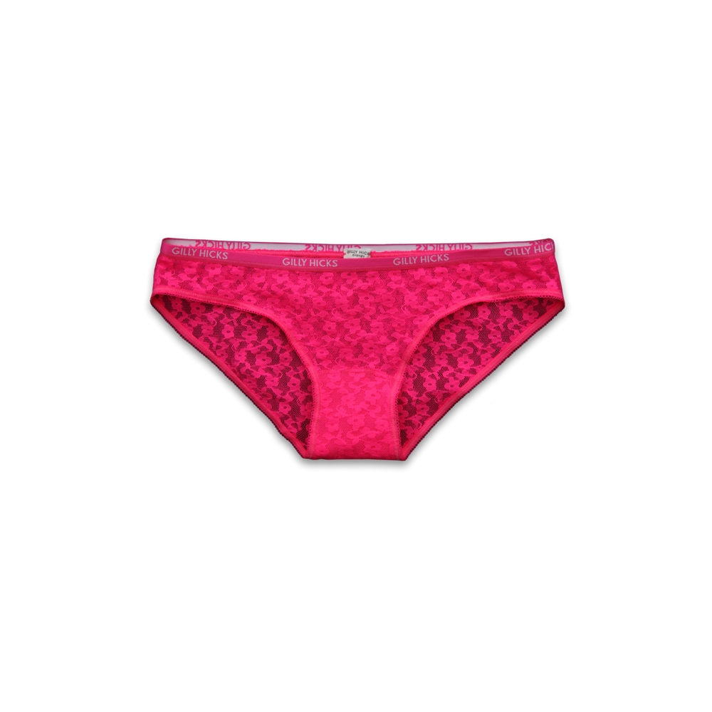 Girls GH Logo Banded Lace Bikini Undie