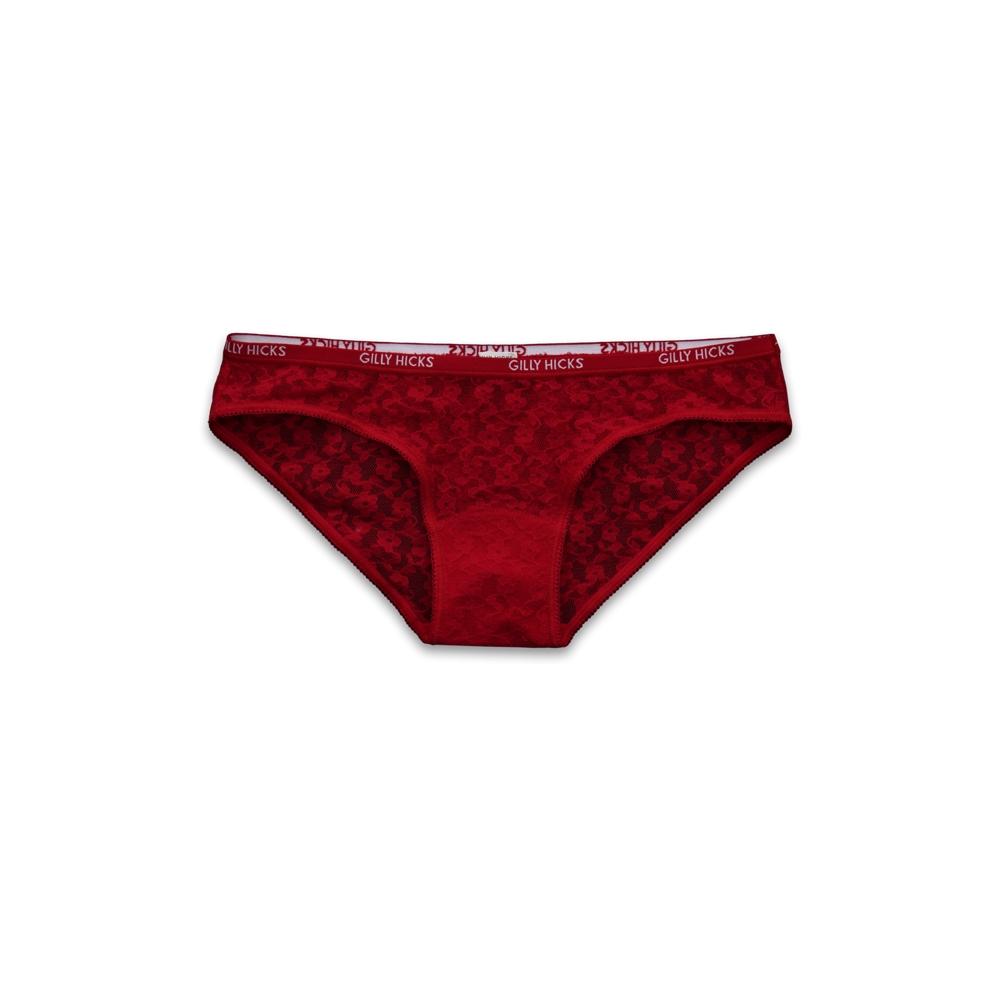 Girls GH Logo Banded Lace Bikini Undie
