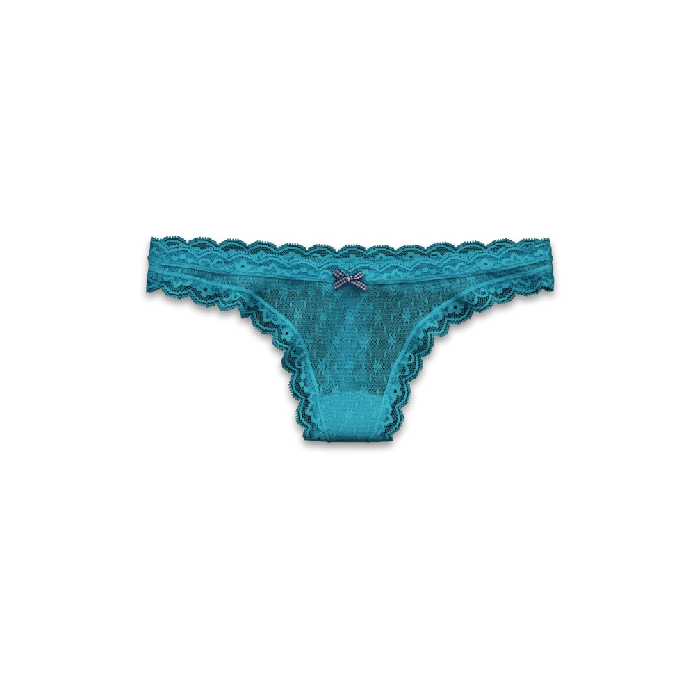 Girls Lace Thong Undie