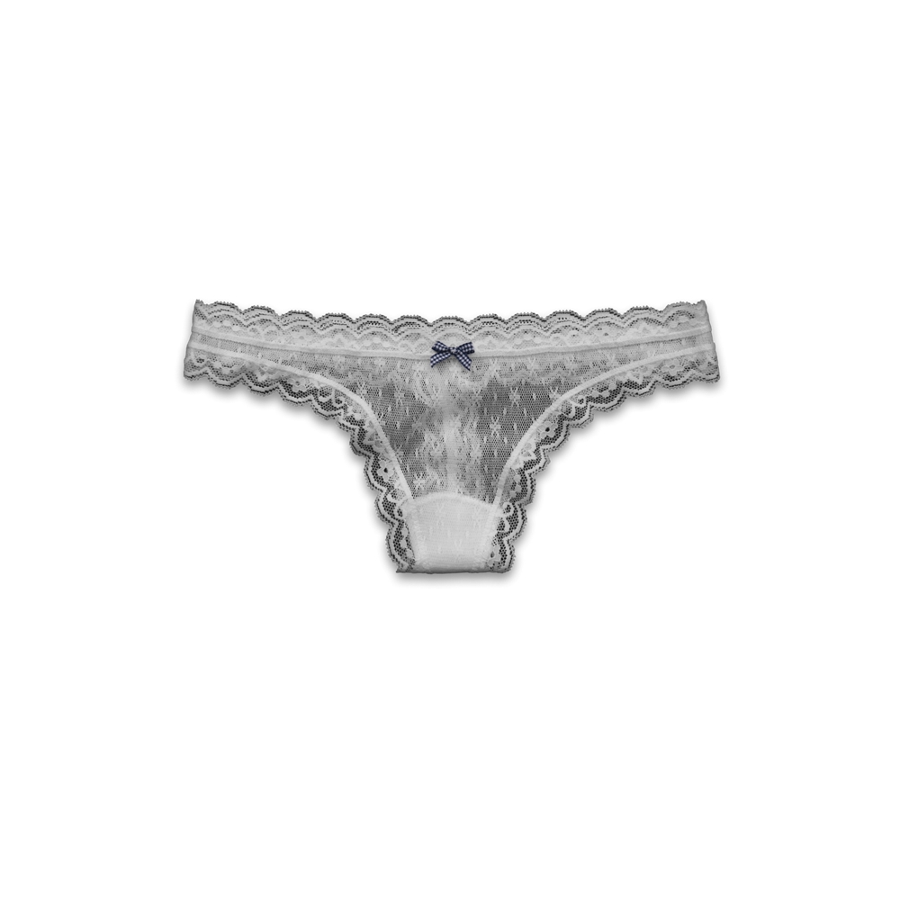 Girls Lace Thong Undie